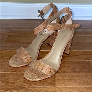 NWB Ann Taylor Patterned Heels Size 6.5